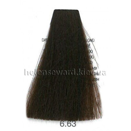 6.63 Dark Mahogany Golden Blonde Hair Colour - 100ml