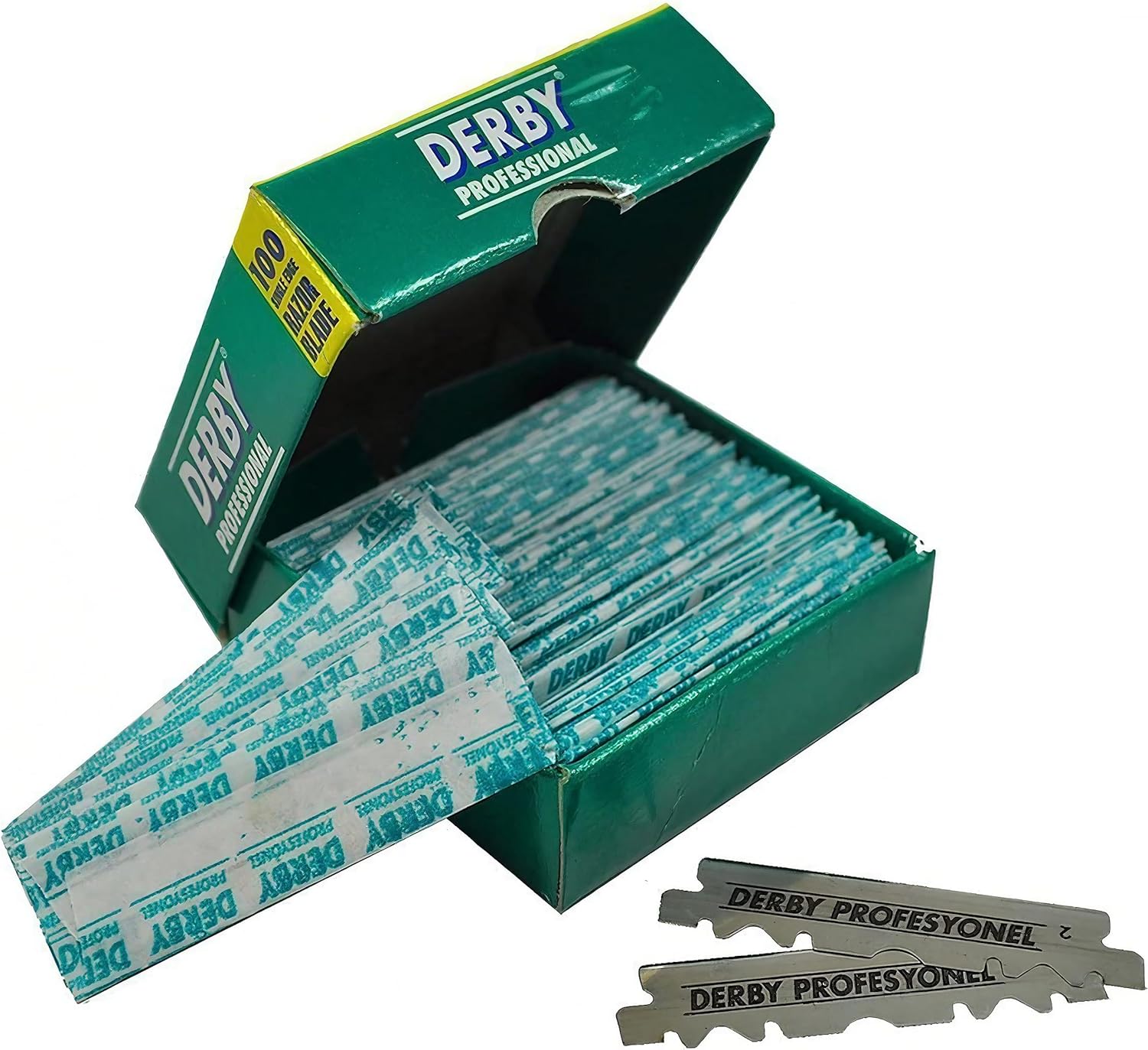 Derby Platinum Razor Blades 100 blades/Packet