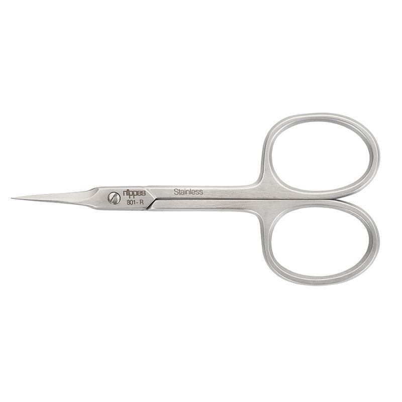 Whether it's a pedicure or a manicure, it's not uncommon to forget the little details like removing excess cuticles. With these modern cuticle scissors, this work is done quickly and cleanly. The scissors come with a locking straw, curved and hardened tip and a length of 90 mm. Made from rust-proof stainless steel, therefore anti-allergenic and sterilizable. Of course, in the usual Nippes premium quality.