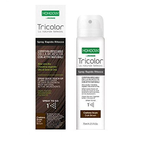 Tricolor Instant hair root concealer - Black/Brown/Light Brown - 75ml